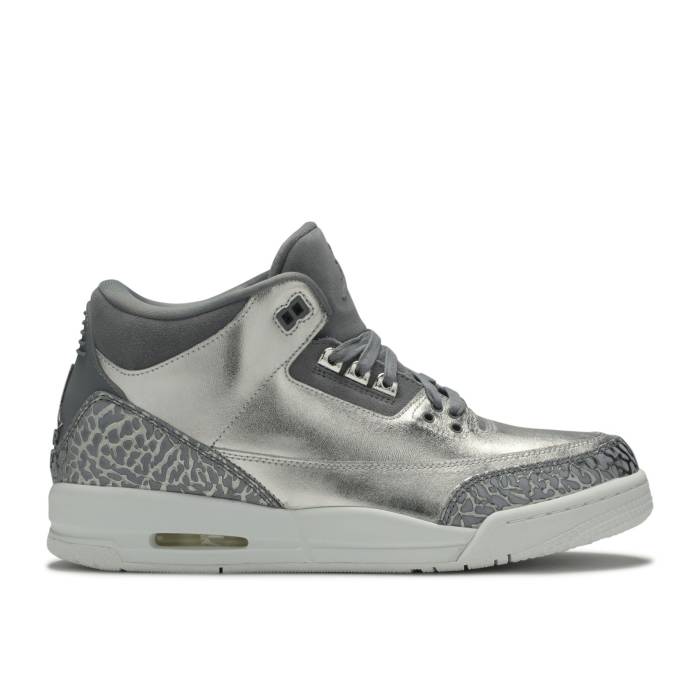 ʥ硼 Air Jordan  Jordan 3 Retro Premium Hc Gg 'Chrome' Youth C...