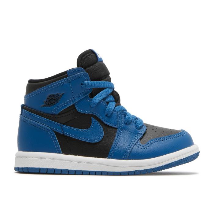 ナイキ エアジョーダン Air Jordan 【 Jordan 1 Retro High Og Td 'Dark Marina Blue' Infant Dark Marina Blue/Black/White 】 レトロ ハイ キッズ ベビー マタニティ ベビーファッション 靴 スニーカー ベビー 青色 ブ