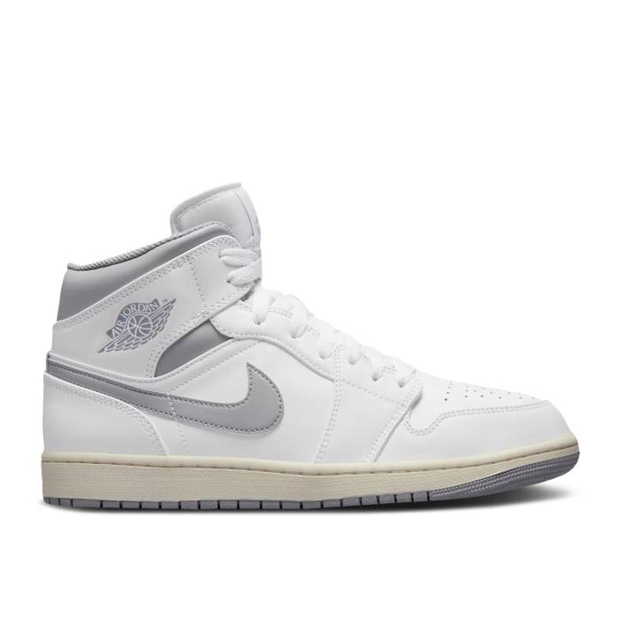 ʥ硼 Air Jordan  Jordan 1 Mid Gs 'Neutral Grey' Youth White/St...