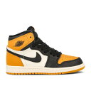 ナイキ エアジョーダン Air Jordan 【 Jordan 1 Retro High Og Ps 'Yellow Toe' Youth Taxi/Black...