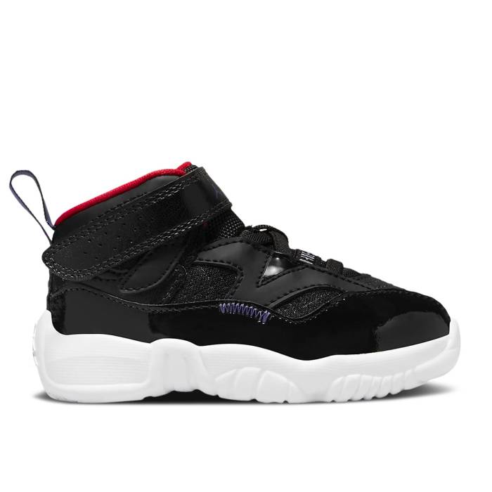楽天スニケスナイキ　エアジョーダン Air Jordan 【 Jumpman Two Trey Td 'Black Dark Concord' Infant Black/Dark Concord/White/True Red 】 Jumpman ジャンプマン キッズ ベビー マタニティ ベビーファッション 靴 スニーカー ベビー