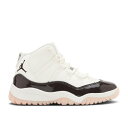 ナイキ エアジョーダン Air Jordan 【 Jordan 11 Retro Ps 'Neapolitan' Youth Sail/Velvet Brown...