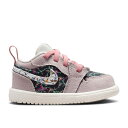 ナイキ エアジョーダン Air Jordan 【 Jordan 1 Low Alt Se Td 'Floral' Infant Platinum Violet/...