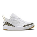 ナイキ エアジョーダン Air Jordan 【 Jordan Spizike Low Ps 'White Black Metallic Gold' Youth...