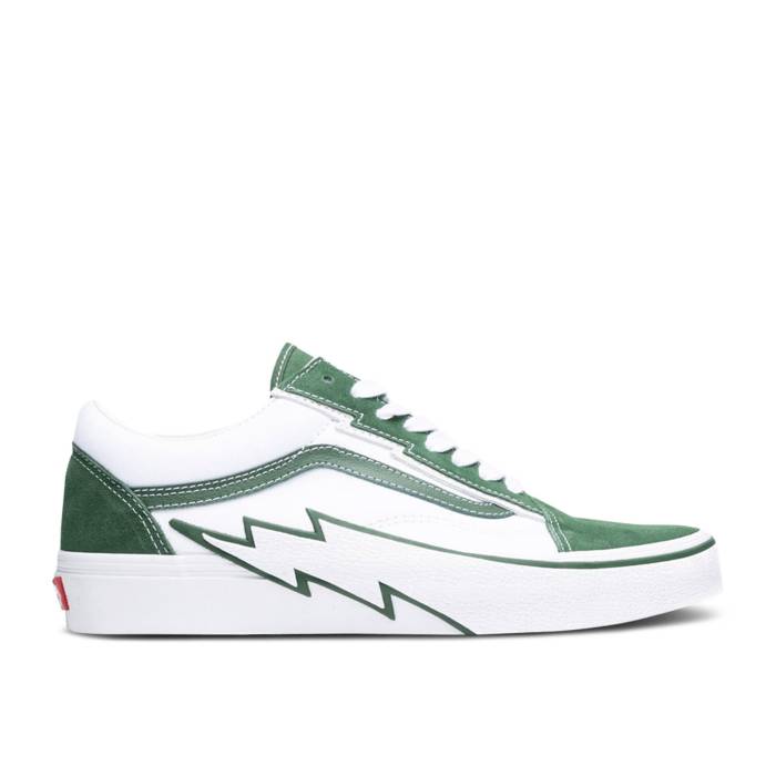 ヴァンズ Vans 【 Old Skool 'Bolt - Green' Men Green/True White 】 靴 メンズ靴 スニーカー メンズ gre...
