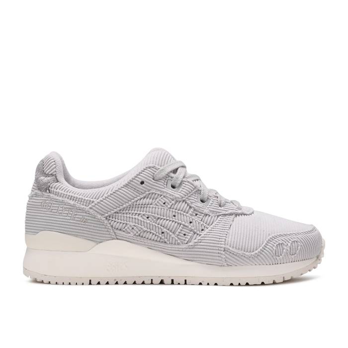 アシックス Asics 【 Wmns Gel Lyte 3 Og 'Corduroy - Oyster Grey' Women Oyster Grey/Oyster Grey 】 靴 レディース靴 スニーカー レディース 灰色 グレー