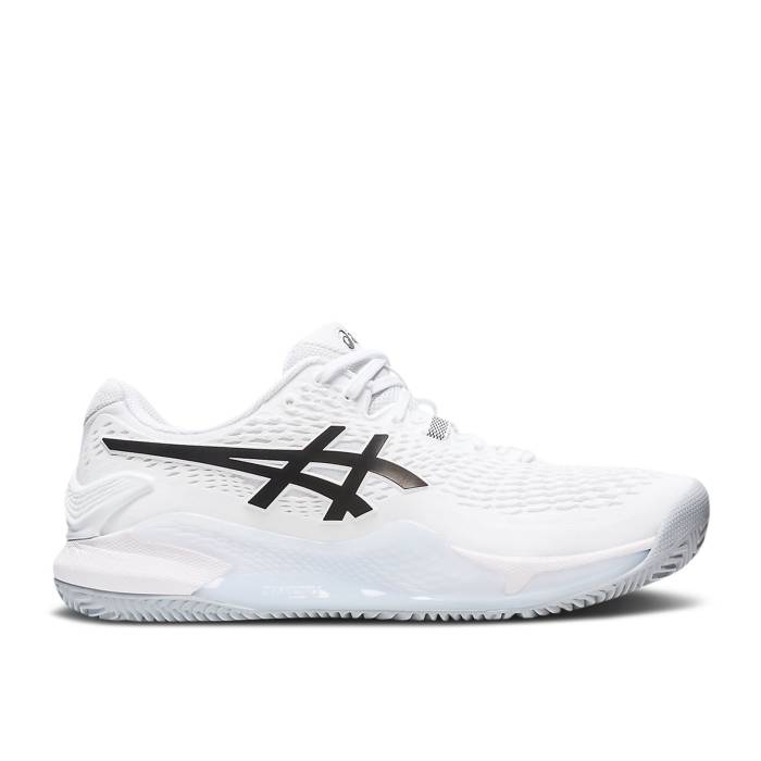 アシックス Asics 【 Gel Resolution 9 Clay 'White Black' Men White/Black 】 靴 メンズ靴 スニーカー メンズ 白色 ホワイト 黒色 ブラック