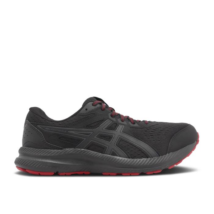 アシックス Asics 【 Gel Contend 8 4E Wide 'Black Red' Men Black/Graphite Grey 】 靴 メンズ靴 スニーカー メンズ 黒色 ブラック 灰色 グレー