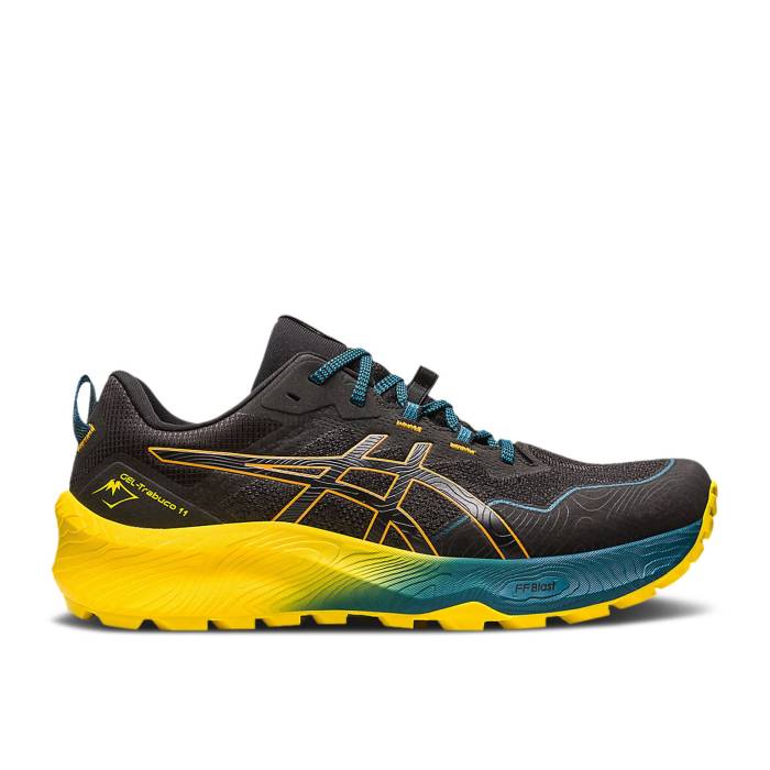 アシックス Asics 【 Gel Trabuco 11 'Black Teal Sandstorm' Men Black/Sandstorm 】 靴 メンズ靴 スニーカー メンズ 黒色 ブラック