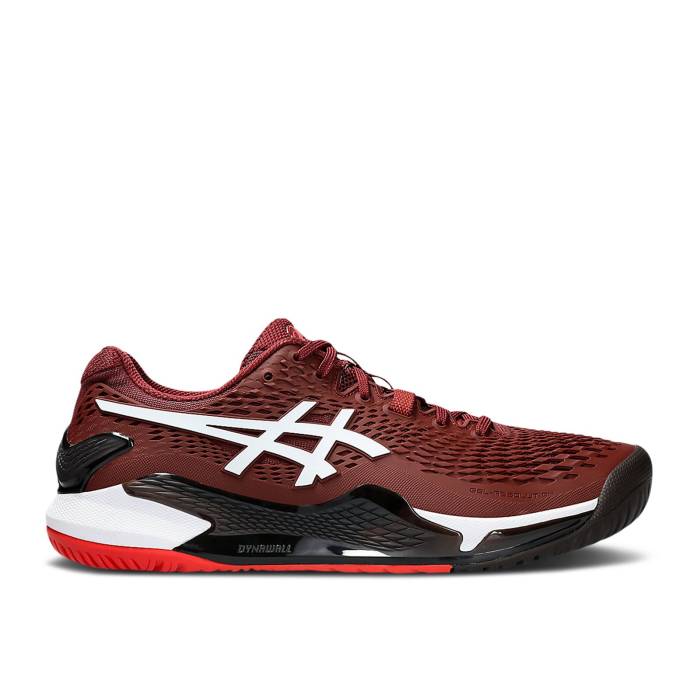 アシックス Asics 【 Gel Resolution 9 'Antique Red' Men Antique Red/White 】 靴 メンズ靴 スニーカー メンズ Red 赤・レッド 白色 ホワイト