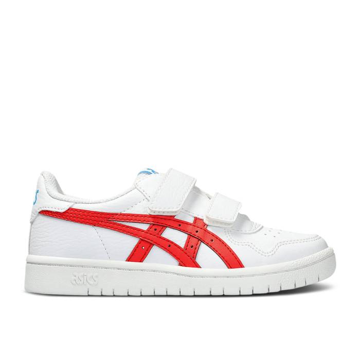 楽天スニケスアシックス Asics 【 Japan S Ps 'White True Red' Youth White/True Red 】 キッズ ベビー マタニティ キッズファッション 靴 スニーカー ジュニア キッズ 白色 ホワイト Red 赤・レッド
