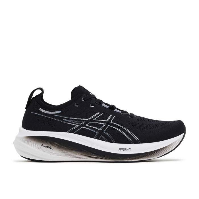 アシックス Asics 【 Gel Nimbus 26 Wide 'Black Graphite Grey' Men Black/Graphite Grey 】 靴 メンズ靴 スニーカー メンズ 黒色 ブラック 灰色 グレー