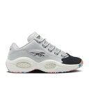 リーボック Reebok 【 Question Low 'Rec Center' Men Pure Grey 2/Chalk/Core Black 】 Question クエスチョン 靴 メンズ靴 スニーカー メンズ ピュア 灰色 グレー コア 黒色 ブラック