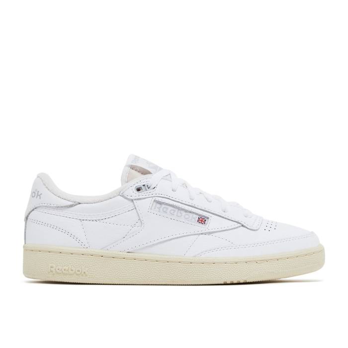 リーボック Reebok 【 Club C 85 Vintage 'White Pure Grey' Men Footwear White/Pure Grey 3/Paperwhite 】 クラブ vintage ビンテージ・ヴィンテージ ピュア メンズ 白色 ホワイト ピュア 灰色 グレー