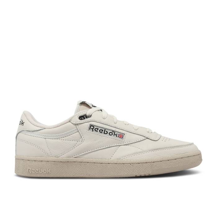 リーボック Reebok 【 Club C 85 Vintage 'Chalk White Black' Men Chalk White/Core Black/Paperwhite 】 クラブ vintage ビンテージ・ヴィンテージ 白色 ホワイト 靴 メンズ靴 スニーカー メンズ 白色 ホワイト コア 黒