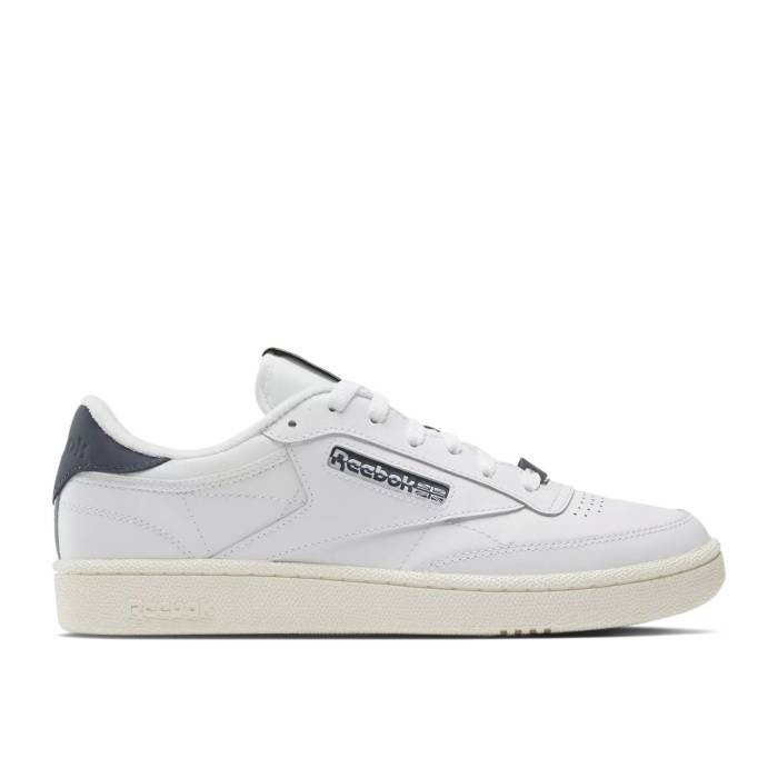 リーボック Reebok 【 Club C 85 'White East Coast Blue' Men Footwear White/East Coast Blue/Chalk 】 クラブ 靴 メンズ靴 スニーカー メンズ 白色 ホワイト 青色 ブルー