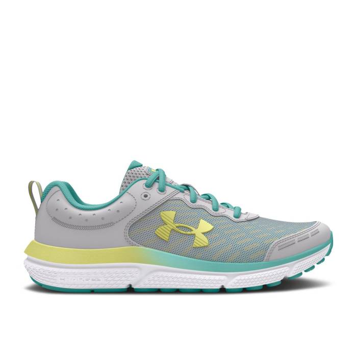 アンダーアーマー Under Armour 【 Assert 10 Ac Gs 'Grey Teal' Youth 】 キッズ ベビー マタニティ キッズファッション 靴 スニーカー ジュニア キッズ
