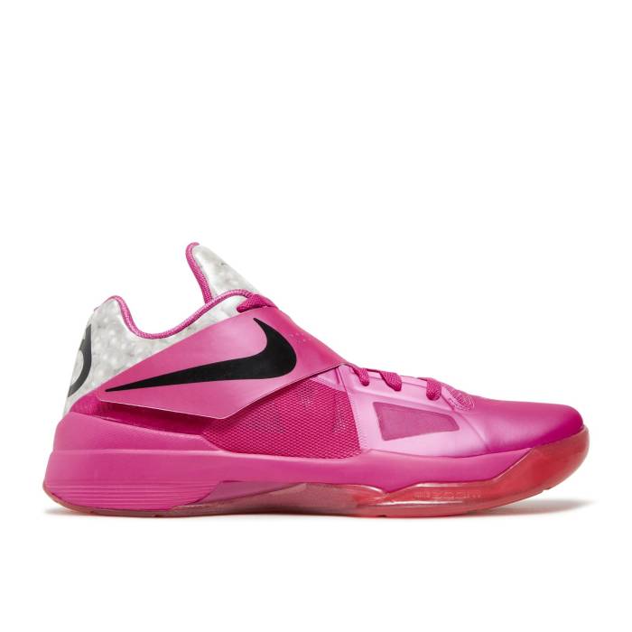 ナイキ Nike 【 Zoom Kd 4 'Aunt Pearl' Men Pinkfire 2/Back-Mtllc Silver 】 ズーム 靴 メンズ靴 そ..