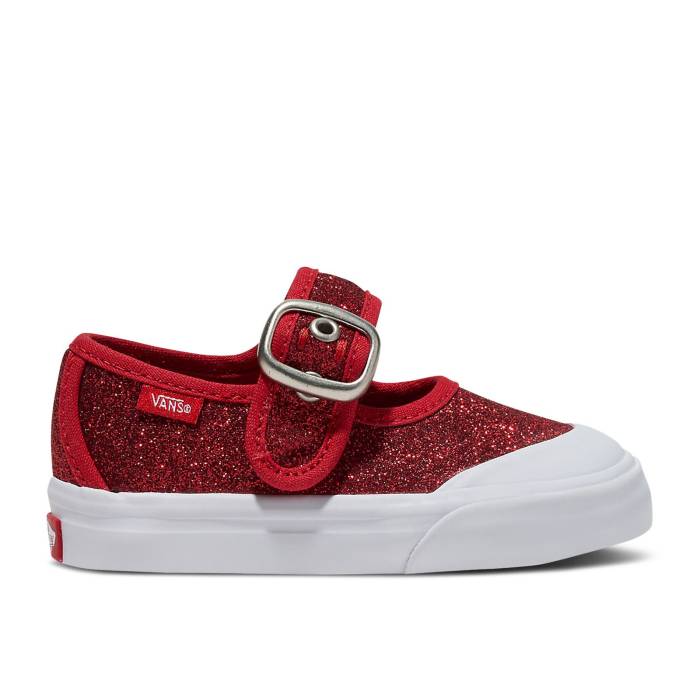 ヴァンズ Vans 【 Mary Jane Toddler 'Glitter - Red' Infant Red 】 ベビー 赤ちゃん用 キッズ ベビー マタニティ ベビーファッション 靴 スニーカー ベビー Red 赤・レッド