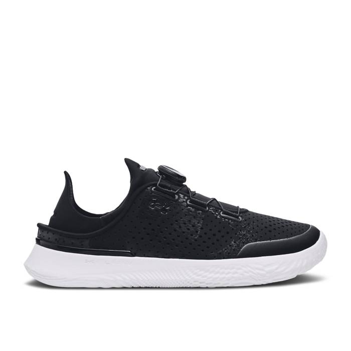楽天スニケスアンダーアーマー Under Armour 【 Slipspeed Nubuck Gs 'Black Steel' Youth Black/White 】 キッズ ベビー マタニティ キッズファッション 靴 スニーカー ジュニア キッズ 黒色 ブラック 白色 ホワイト