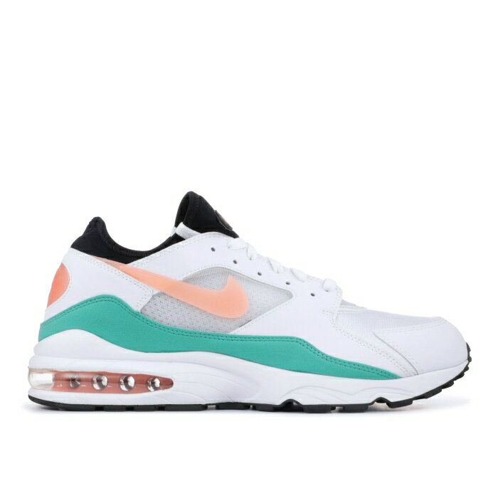 ナイキ Nike 【 Air Max 93 'Watermelon' Men White/Crimson Bliss-Kinetic Green 】 マックス 靴 メンズ靴 スニーカー メンズ 白色 ホワイト クリムゾン green 緑・グリーン
