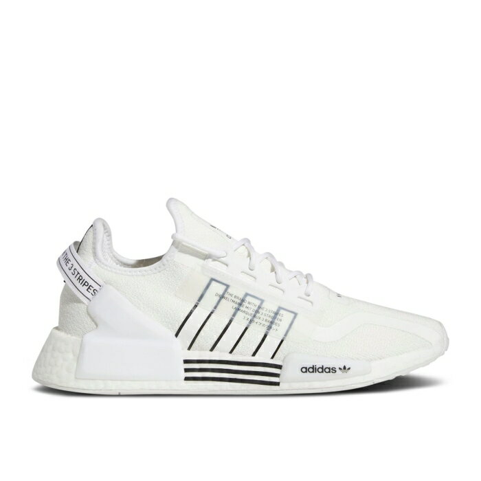 ǥ Adidas  Nmd_R1 V2 'White Black' Men Cloud White/Core Black/Cloud White  ...