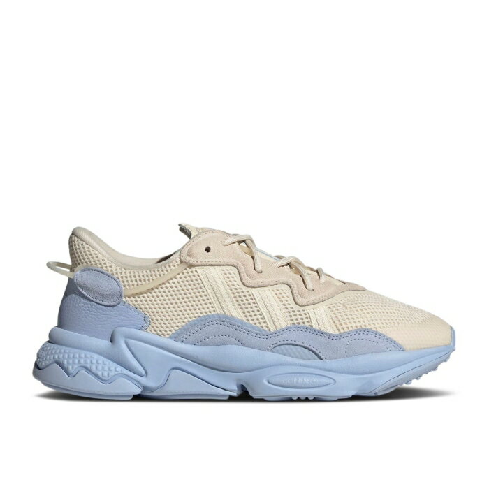 楽天スニケスアディダス Adidas 【 Ozweego 'Wonder White Blue Dawn' Men Wonder White/Wonder White/Blue Dawn 】 白色 ホワイト 青色 ブルー 靴 メンズ靴 スニーカー メンズ 白色 ホワイト 青色 ブルー