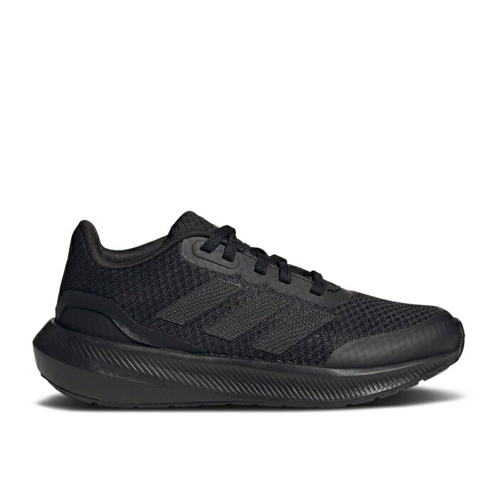 楽天スニケスアディダス Adidas 【 Runfalcon 3.0 J 'Triple Black' Youth Core Black/Core Black/Core Black 】 キッズ ベビー マタニティ キッズファッション 靴 スニーカー ジュニア キッズ コア 黒色 ブラック