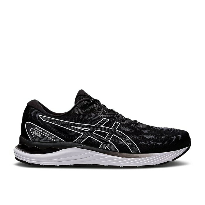 アシックス Asics 【 Gel Cumulus 23 'Black White' Men Black/White 】 靴 メンズ靴 スニーカー メンズ 黒色 ブラック 白色 ホワイト