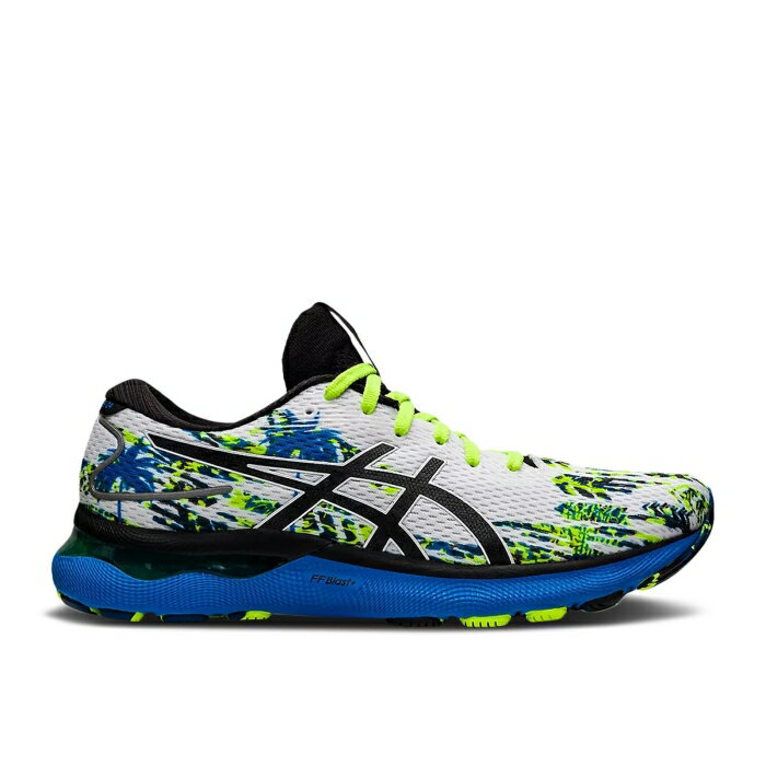 アシックス Asics 【 Gel Nimbus 24 'Coastal Caricatures' Men White/Black 】 靴 メンズ靴 スニーカー メンズ 白色 ホワイト 黒色 ブラック