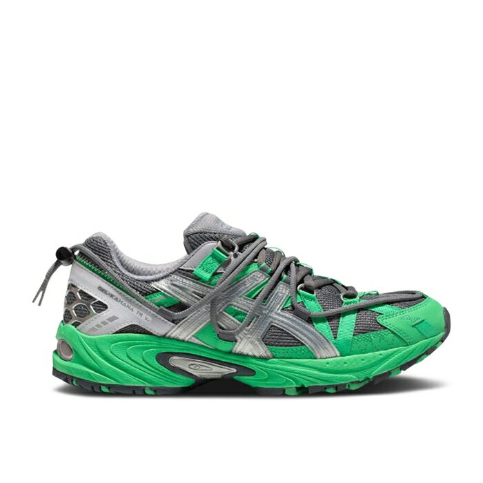 アシックス Asics 【 Gel Kahana Tr V2 'Clay Grey Green' Men Clay Grey/Silver 】 灰色 グレー 靴 メンズ靴 スニーカー メンズ 灰色 グレー Silver 銀色・シルバー