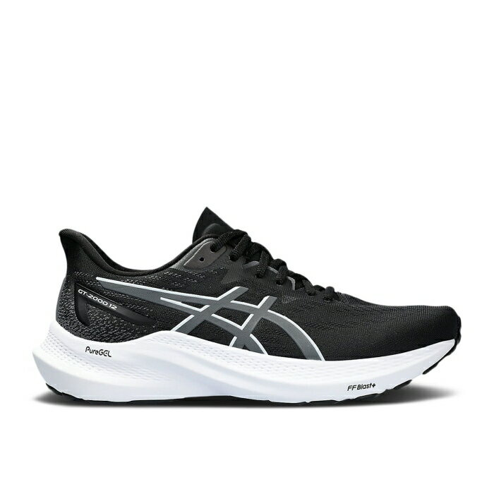 アシックス Asics 【 Wmns Gt 2000 12 Narrow 'Black Carrier Grey' Women Black/Carrier Grey 】 靴 レディース靴 スニーカー レディース 黒色 ブラック 灰色 グレー