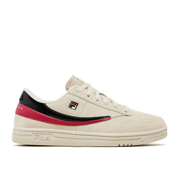 フィラ Fila 【 Biggie X Tennis 88 'Cream' Men Cream/Black/Red 】 テニス 靴 メンズ靴 スニーカー メンズ クリーム 黒色 ブラック Red 赤・レッド