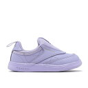リーボック Reebok 【 Cardi B X Club C Slip-On 3 Toddler 'Crisp Purple' Infant Crisp Purple/Crisp Purple/Quartz Metallic 】 クラブ slip-on スリッポン ベビー 赤ちゃん用 キッズ ベビー マタニティ ベビーファッション