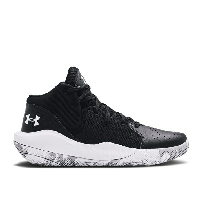 アンダーアーマー Under Armour 【 Jet '21 Gs 'Black White' Youth Black/White 】 キッズ ベビー マタニティ キッズファッション 靴 スニーカー ジュニア キッズ 黒色 ブラック 白色 ホワイト(4)
