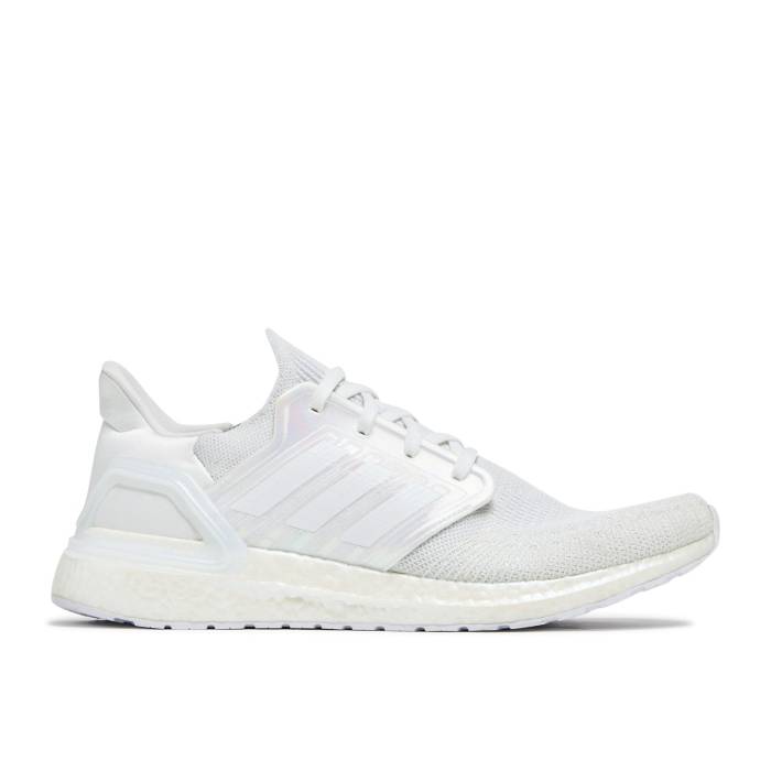 アディダス Adidas 【 Ultraboost 20 'White Iridescent' Men Cloud White/Cloud White/Core Black 】 靴 メンズ靴 スニーカー メンズ 白色 ホワイト コア 黒色 ブラック