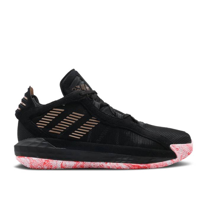アディダス Adidas 【 Dame 6 Gca 'Signal Pink' Men Core Black/Signal Pink/None 】 靴 メンズ靴 スニーカー メンズ コア 黒色 ブラック pink ピンク