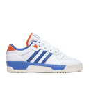 アディダス Adidas 【 Swarovski X Rivalry Low 'Cloud White Blue' Men Cloud White/Blue/Orange 】 白色 ホワイト 靴 メンズ靴 スニーカー メンズ 白色 ホワイト 青色 ブルー orange 橙・オレンジ
