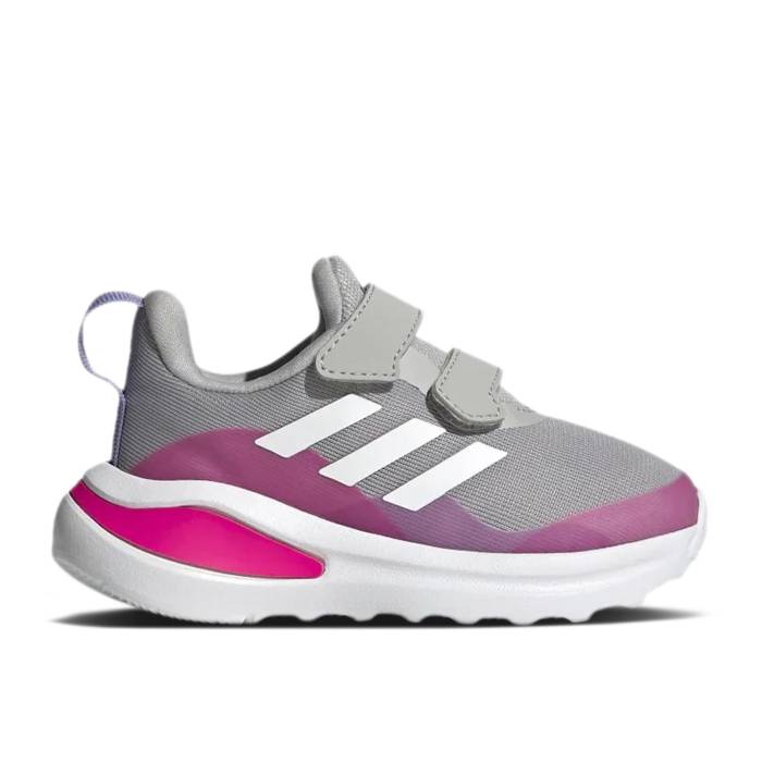 ǥ Adidas  Fortarun Cf I 'Grey Shock Pink' Infant Grey Two/Cloud W...
