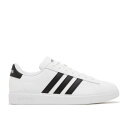アディダス Adidas 【 Grand Court 2.0 'White Black' Men Cloud White/Core Black/Cloud Wh...