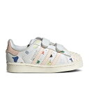 アディダス Adidas 【 Lego X Superstar Cf I 'Bricks And Figurine - White Wonder Quartz' Infant Footwear White/Wonder Quartz/Core White 】 Superstar スーパースター 白色 ホワイト キッズ ベビー マタニティ ベビーファッシ