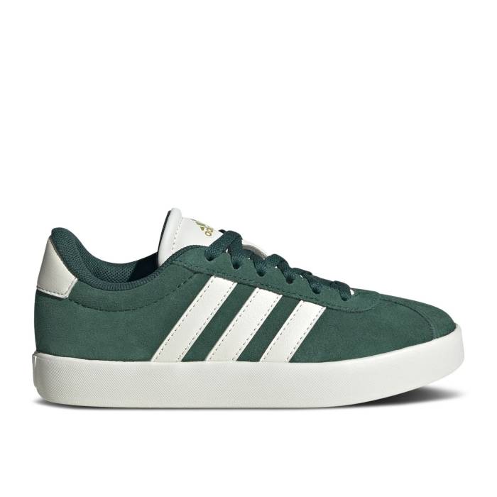 アディダス Adidas 【 Vl Court 3.0 K 'Collegiate Green' Youth Collegiate Green/Off Whit...