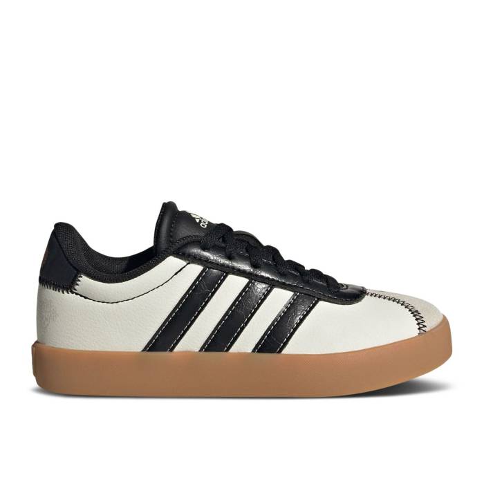 アディダス Adidas 【 Vl Court 3.0 K 'Dia De Los Muertos Pack - Off White Black' Youth ...