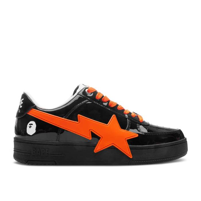 ٥ Bape  Sta Os M2 'Black Orange' Feature Exclusive Men Black   󥺷 ˡ ...