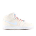 ナイキ エアジョーダン Air Jordan 【 Jordan 1 Mid Gg 'Phantom' Youth Phantom/Igloo/Purple Rise 】 ミッド キッズ ベビー マタニティ キッズファッション 靴 スニーカー ジュニア キッズ Purple 紫・パープル