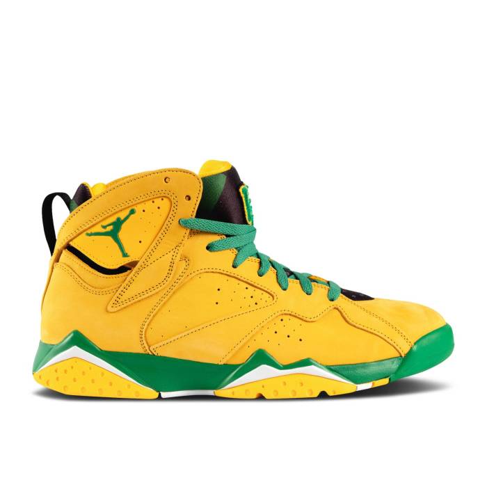 ナイキ エアジョーダン Air Jordan 【 Jordan 7 Retro 'Oregon Duck Rosebowl' Pe Men University...