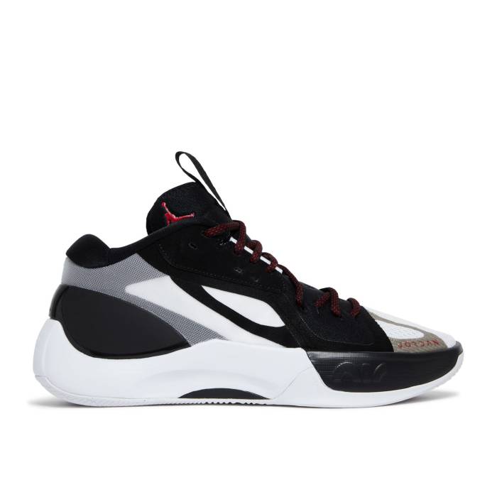 ナイキ　エアジョーダン Air Jordan 【 Jordan Zoom Separate 'Black Sky Grey' Men Black/White/Sky Grey/Gym Red 】 ズーム スカイ 靴 メンズ靴 スニーカー メンズ 黒色 ブラック 白色 ホワイト スカイ 灰色 グレー R