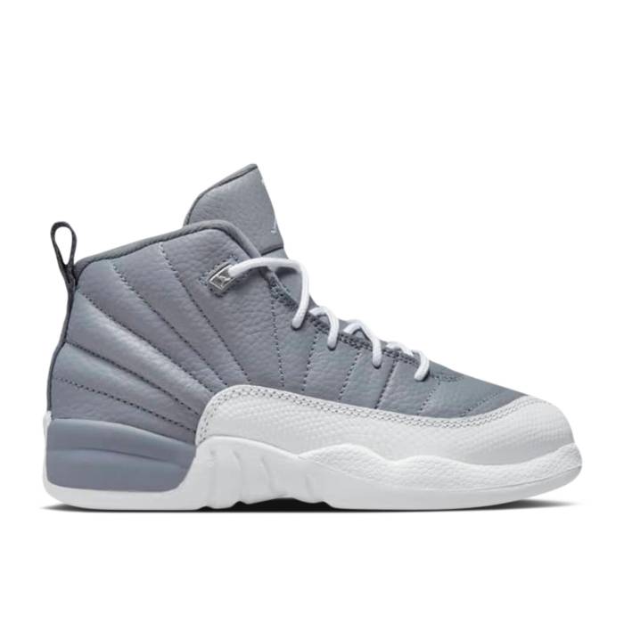 ʥ硼 Air Jordan  Jordan 12 Retro Ps 'Stealth' Youth Stealth/Wh...