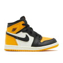 ナイキ エアジョーダン Air Jordan 【 Jordan 1 Retro High Og Td 'Yellow Toe' Infant Taxi/Blac...