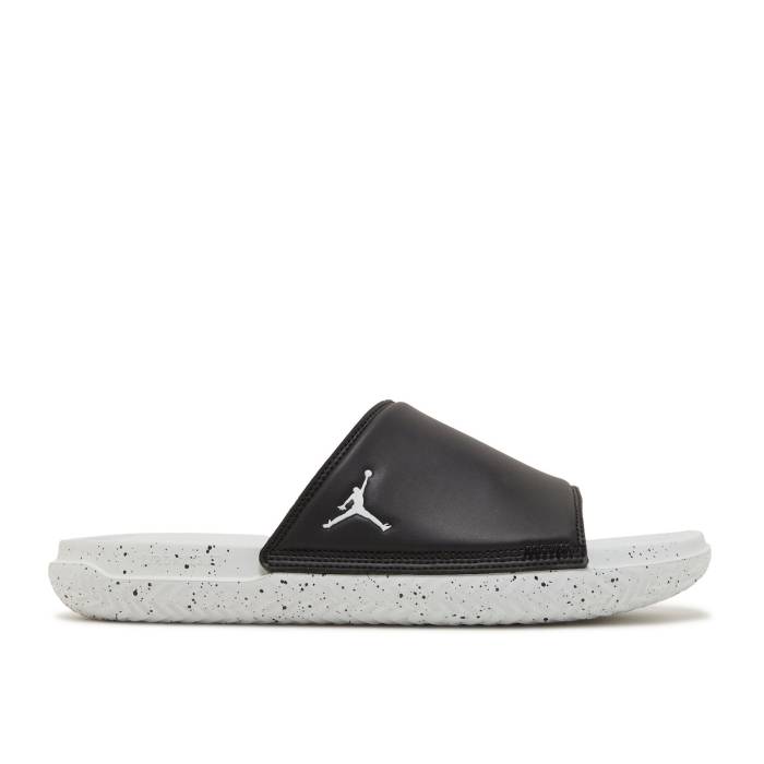 ʥ硼 Air Jordan  Jordan Play Slide 'Black Photon Dust' Men Bla...